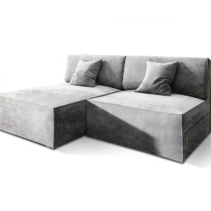 NAROŻNIK FIORO M z funkcją spania Szary 713192 NAROŻNIK FIORO M z funkcją spania Szary 713192