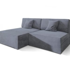 NAROŻNIK FIORO M z funkcją spania Szary 650234 NAROŻNIK FIORO M z funkcją spania Szary 650234