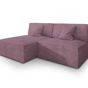 NAROŻNIK FIORO P z funkcją spania Fioletowy 650168 NAROŻNIK FIORO P z funkcją spania Fioletowy 650168