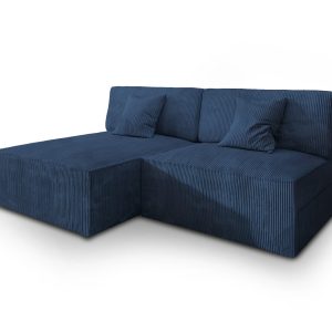 NAROŻNIK FIORO P z funkcją spania Niebieski 650252 NAROŻNIK FIORO P z funkcją spania Niebieski 650252