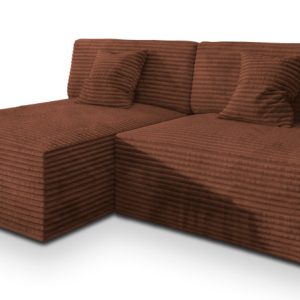 Narożnik FIORO z funkcją spania Brązowy 771485 Narożnik FIORO z funkcją spania Brązowy 771485