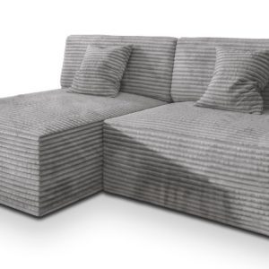 Narożnik FIORO z funkcją spania Szary 771528 Narożnik FIORO z funkcją spania Szary 771528