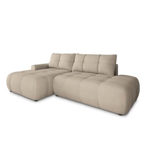 Narożnik FLUMA CL L-S z funkcją spania Beżowy 993967 Narożnik FLUMA CL L-S z funkcją spania Beżowy 993967