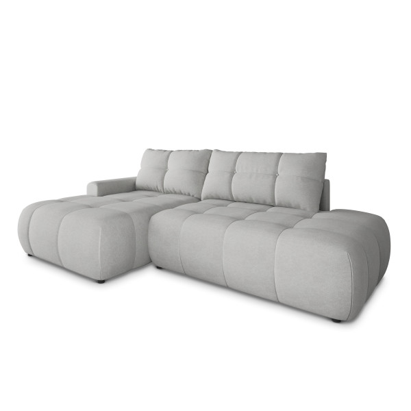 Narożnik FLUMA CL L-S z funkcją spania Szary 994007