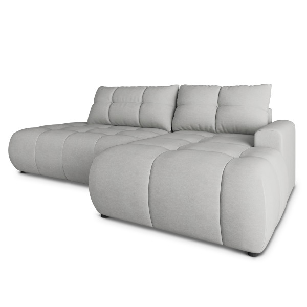 Narożnik FLUMA CL R-S z funkcją spania Szary 994085