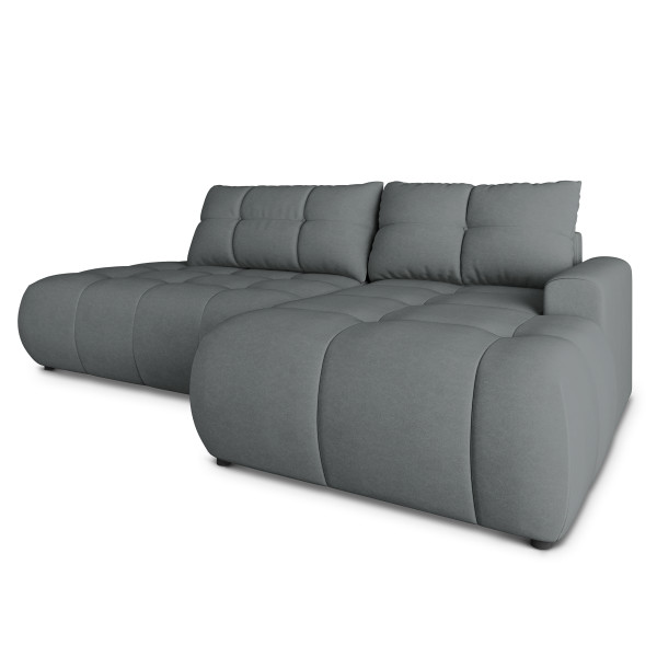 Narożnik FLUMA CL R-S z funkcją spania Szary 994062