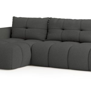 Narożnik FLUMA L-S z funkcją spania Szary 720508 Narożnik FLUMA L-S z funkcją spania Szary 720508