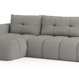 Narożnik FLUMA L-S z funkcją spania Szary 720405 Narożnik FLUMA L-S z funkcją spania Szary 720405