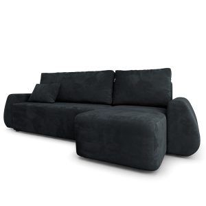 Narożnik GALVIS z funkcją spania Czarny 1001720 Narożnik GALVIS z funkcją spania Czarny 1001720