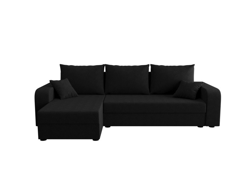 Narożnik HEWLET L BIS cosmic 100 lewa czarny 815107