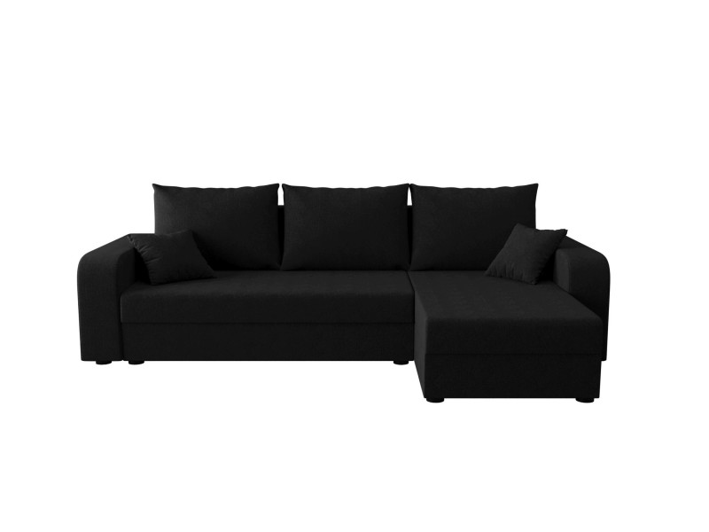 Narożnik HEWLET L BIS cosmic 100 prawa czarny 815302