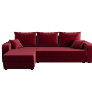 Narożnik HEWLET L BIS itaka 34 lewa ciemnoczerwony 815192