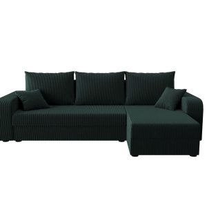 Narożnik HEWLET L BIS zoom 10 prawa ciemnozielony 815389 Narożnik HEWLET L BIS zoom 10 prawa ciemnozielony 815389