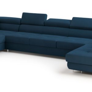 Narożnik ISOLANO z funkcją spania Niebieski 804409 Narożnik ISOLANO z funkcją spania Niebieski 804409