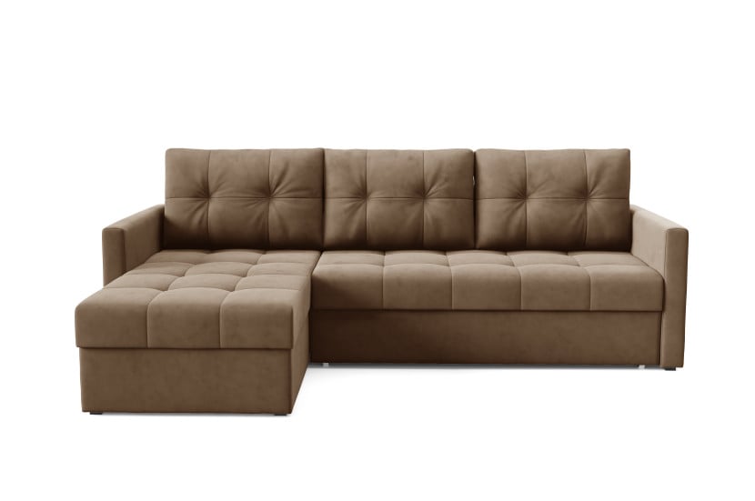 Narożnik IVIO , funkcja spania , Velvet , welur , rozkładany Manila 22 536764