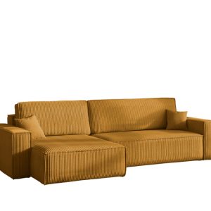 Narożnik Karl XL tkanina Poso 01 musztarda 836772 Narożnik Karl XL tkanina Poso 01 musztarda 836772