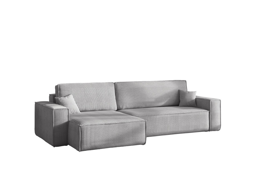 Narożnik Karl XL tkanina Poso 110 jasnoszary 836764