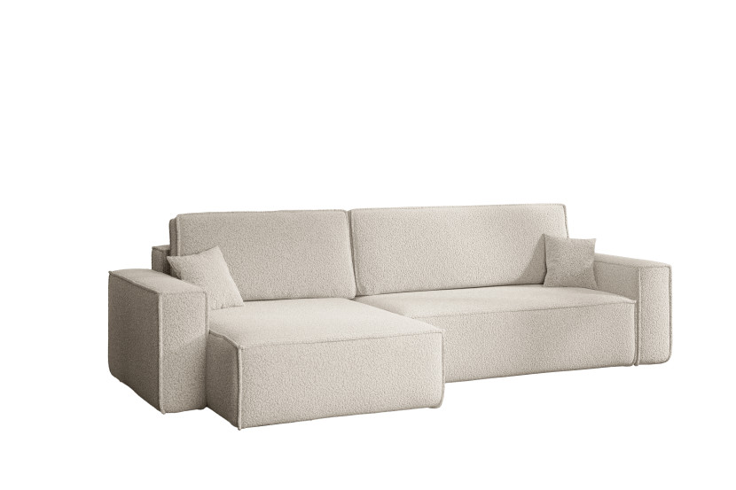 Narożnik Karl XL tkanina Quelle 03 jasnobeżowy 836769