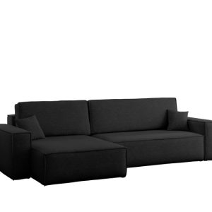 Narożnik Karl XL tkanina Verita 98 czarny 836780 Narożnik Karl XL tkanina Verita 98 czarny 836780