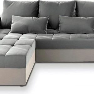 NAROŻNIK KOS PIK z funkcją spania Szary 649586 NAROŻNIK KOS PIK z funkcją spania Szary 649586