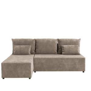 Narożnik KUBO L FIT rozkładany z funkcją spania Beżowy 851139 Narożnik KUBO L FIT rozkładany z funkcją spania Beżowy 851139