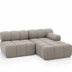 Narożnik L modułowy, bukla Abriamo, Beżowy, Prawy, Selia Mini II 960961
