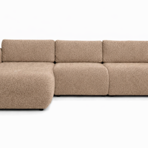 Narożnik Lambert z funkcją spania | bouclé | pojemnik lewy Cappuccino 1078090 Narożnik Lambert z funkcją spania | bouclé | pojemnik lewy Cappuccino 1078090