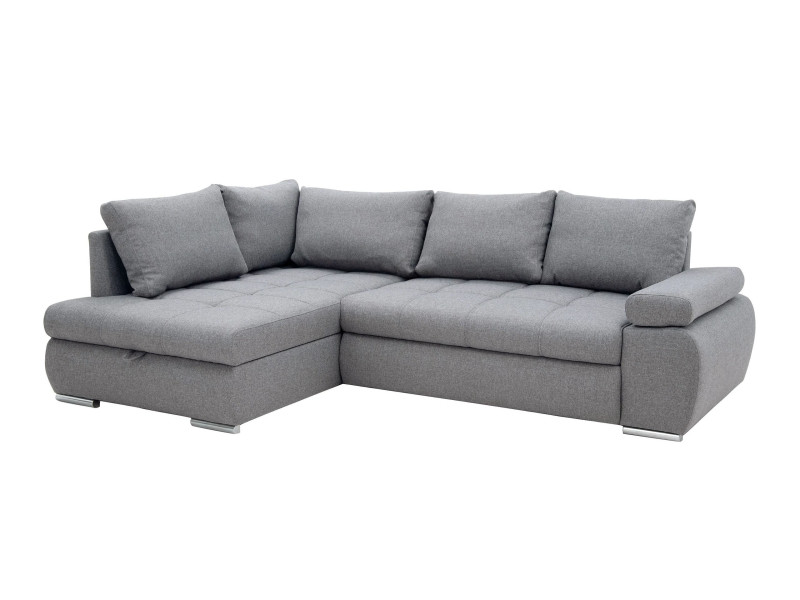 Narożnik Lazio 263 cm rozkładany z pojemnikiem, strona lewa, Aragon 90 784884