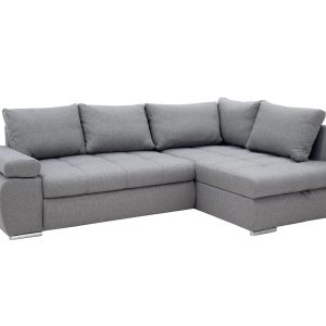 Narożnik Lazio 263 cm rozkładany z pojemnikiem, strona prawa, Aragon 90 784887