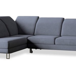 NAROŻNIK LERMA L-S z funkcją spania Szary 282246