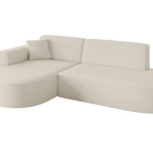 Narożnik lewostronne bez funkcji spania MARI-L1 243x171x79,5 cm Beżowy 525006