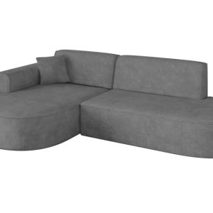 Narożnik lewostronne bez funkcji spania MARI-L1 243x171x79,5 cm Szary 710668 Narożnik lewostronne bez funkcji spania MARI-L1 243x171x79,5 cm Szary 710668