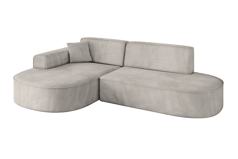 Narożnik lewostronne bez funkcji spania MARI-L1 243x171x79,5cm Beżowy 825344