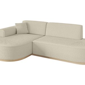 Narożnik lewostronne bez funkcji spania MARI-L1-v1 243x171x83 cm Beżowy 729454 Narożnik lewostronne bez funkcji spania MARI-L1-v1 243x171x83 cm Beżowy 729454