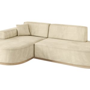 Narożnik lewostronne bez funkcji spania MARI-L1-v1 243x171x83 cm Beżowy 729470 Narożnik lewostronne bez funkcji spania MARI-L1-v1 243x171x83 cm Beżowy 729470
