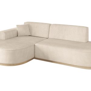Narożnik lewostronne bez funkcji spania MARI-L1-v1 243x171x83 cm Beżowy 729235 Narożnik lewostronne bez funkcji spania MARI-L1-v1 243x171x83 cm Beżowy 729235