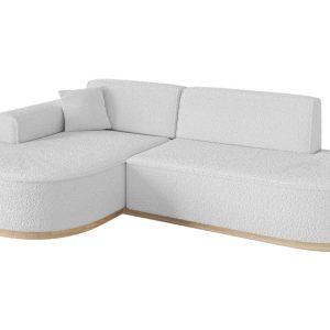 Narożnik lewostronne bez funkcji spania MARI-L1-v1 243x171x83 cm Biały 729187 Narożnik lewostronne bez funkcji spania MARI-L1-v1 243x171x83 cm Biały 729187