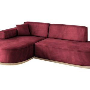Narożnik lewostronne bez funkcji spania MARI-L1-v1 243x171x83 cm Bordowy 729205 Narożnik lewostronne bez funkcji spania MARI-L1-v1 243x171x83 cm Bordowy 729205