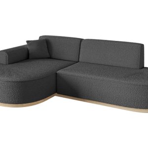 Narożnik lewostronne bez funkcji spania MARI-L1-v1 243x171x83 cm Szary 729317 Narożnik lewostronne bez funkcji spania MARI-L1-v1 243x171x83 cm Szary 729317