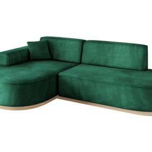 Narożnik lewostronne bez funkcji spania MARI-L1-v1 243x171x83 cm Zielony 729357 Narożnik lewostronne bez funkcji spania MARI-L1-v1 243x171x83 cm Zielony 729357