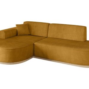 Narożnik lewostronne bez funkcji spania MARI-L1-v1 243x171x83 cm Żółty 729375 Narożnik lewostronne bez funkcji spania MARI-L1-v1 243x171x83 cm Żółty 729375