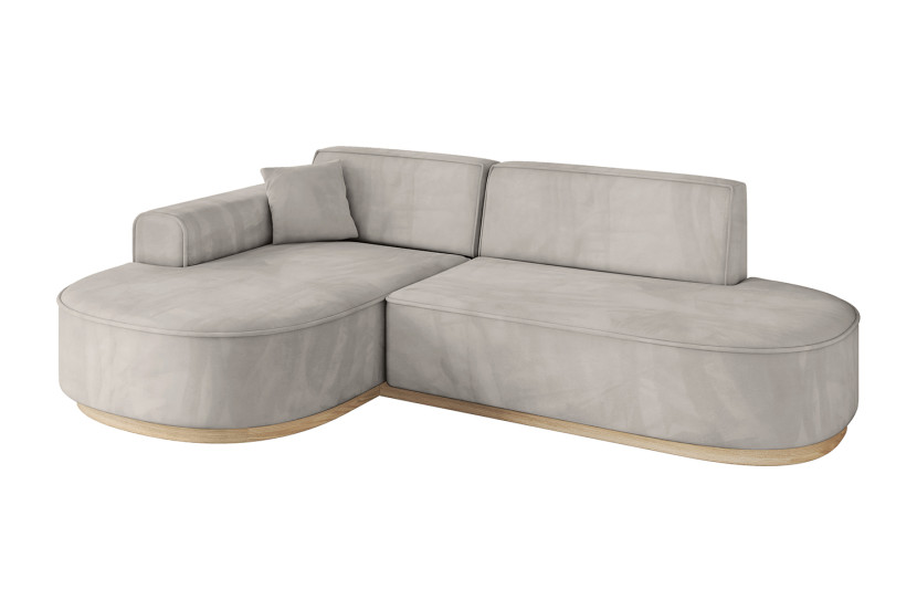 Narożnik lewostronne bez funkcji spania MARI-L1-v1 243x171x83cm Beżowy 825353
