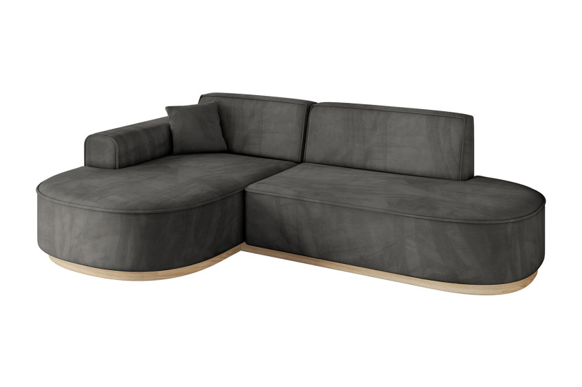 Narożnik lewostronne bez funkcji spania MARI-L1-v1 243x171x83cm Ciemnoszary 729267