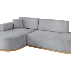 Narożnik lewostronne bez funkcji spania MARI-L1-v2 243x171x83 cm Szary 729372
