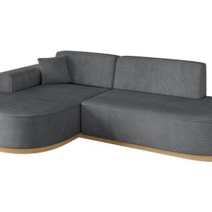 Narożnik lewostronne bez funkcji spania MARI-L1-v2 243x171x83cm Ciemnoszary 729428