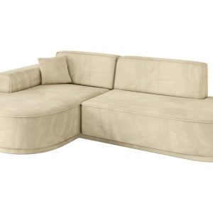 Narożnik lewostronne bez funkcji spania MARI-L1-v3 243x171x83 cm Beżowy 769361 Narożnik lewostronne bez funkcji spania MARI-L1-v3 243x171x83 cm Beżowy 769361