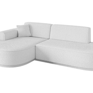 Narożnik lewostronne bez funkcji spania MARI-L1-v3 243x171x83 cm Biały 769409 Narożnik lewostronne bez funkcji spania MARI-L1-v3 243x171x83 cm Biały 769409