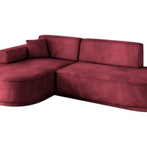 Narożnik lewostronne bez funkcji spania MARI-L1-v3 243x171x83 cm Bordowy 769364 Narożnik lewostronne bez funkcji spania MARI-L1-v3 243x171x83 cm Bordowy 769364