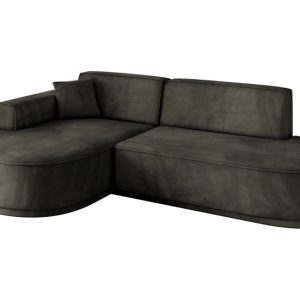 Narożnik lewostronne bez funkcji spania MARI-L1-v3 243x171x83 cm Czarny 769385 Narożnik lewostronne bez funkcji spania MARI-L1-v3 243x171x83 cm Czarny 769385