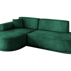 Narożnik lewostronne bez funkcji spania MARI-L1-v3 243x171x83 cm Zielony 769456 Narożnik lewostronne bez funkcji spania MARI-L1-v3 243x171x83 cm Zielony 769456